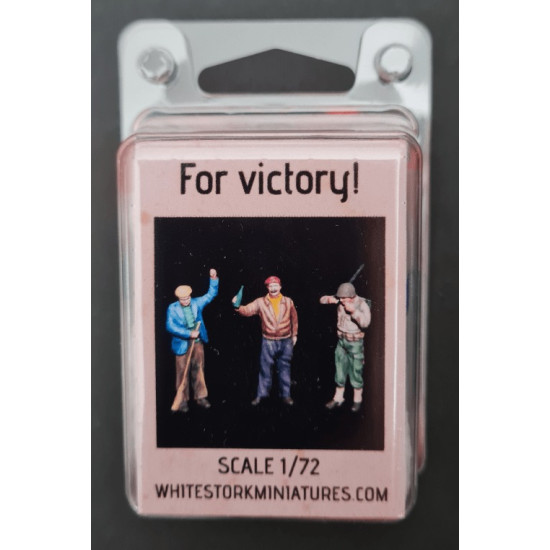 White Stork Miniatures F72022 1/72 Ww2 For Victory Resin Unpainted Unassembled