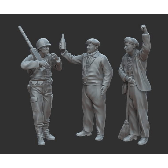White Stork Miniatures F72022 1/72 Ww2 For Victory Resin Unpainted Unassembled