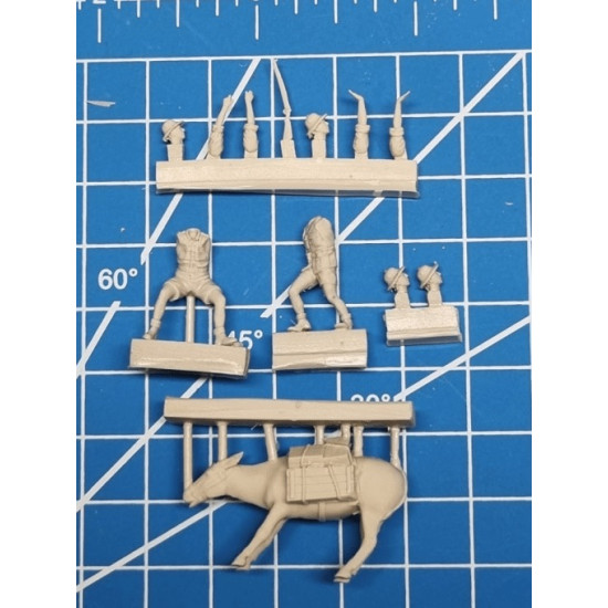 White Stork Miniatures F72023 1/72 North Africa 1941 Stubborn Donkey Resin Unpainted Unassembled