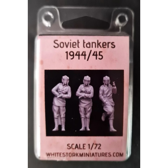 White Stork Miniatures F72024 1/72 Soviet Tankers 1944/45 Resin Unpainted Unassembled
