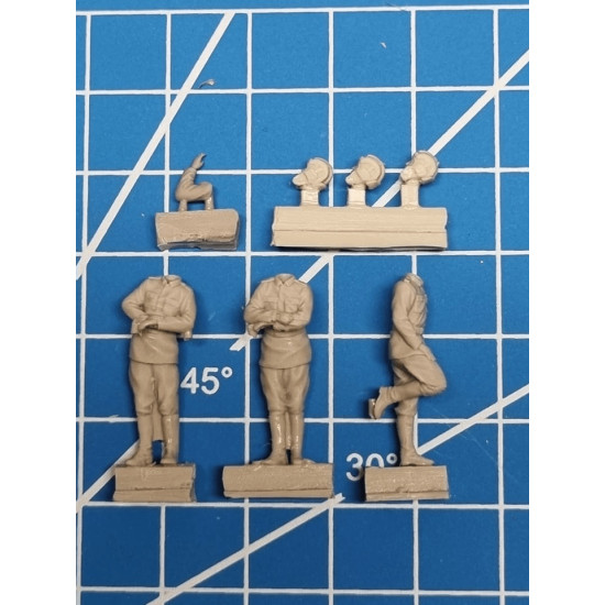 White Stork Miniatures F72024 1/72 Soviet Tankers 1944/45 Resin Unpainted Unassembled