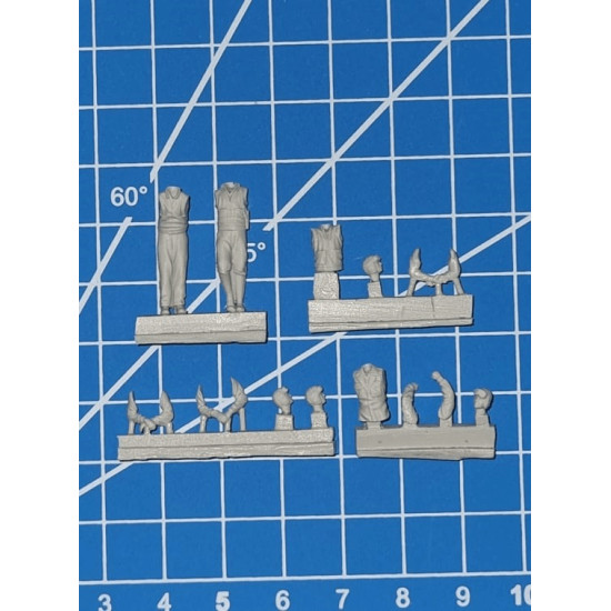 White Stork Miniatures F72028 1/72 Us Tankers Ww2 Resin Unassembled Unpainted