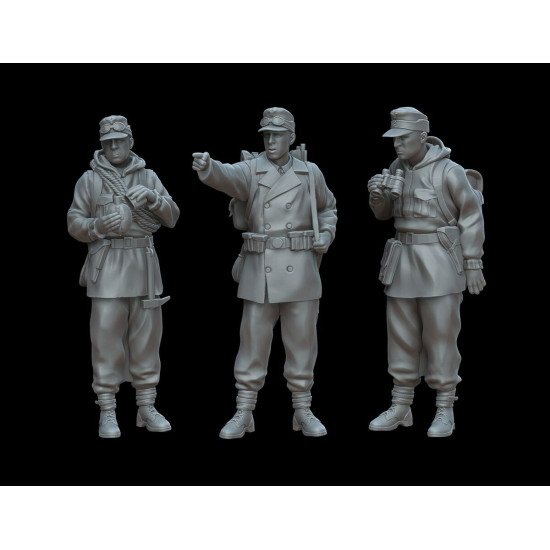 White Stork Miniatures F72032 1/72 German Mountain Troops Ww2 Resin Unassembled Unpainted