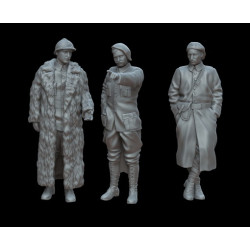 White Stork Miniatures F72033 1/72 Wwi French Tankers Resin Unassembled Unpainted