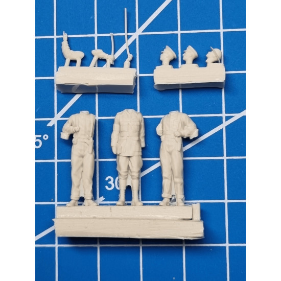 White Stork Miniatures F72034 1/72 Wwi British Tankers Resin Unassembled Unpainted