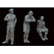 White Stork Miniatures F72037 1/72 British Tankers North Africa Ww2 Resin Unassembled Unpainted