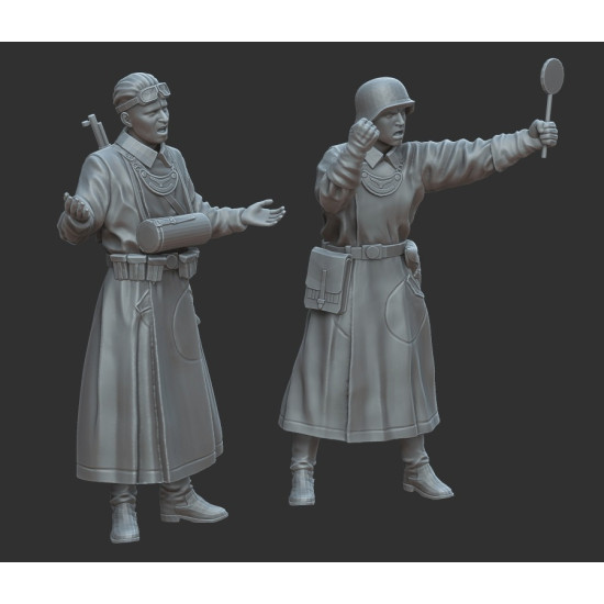 White Stork Miniatures F72044 1/72 German Field Military Police Ww2 Resin Unassembled Unpainted