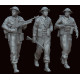 White Stork Miniatures F72050 1/72 Ww2 British Infantry On Patrol Resin Unassembled Unpainted