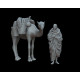 White Stork Miniatures F72052 1/72 Arab With Camel Resin Unassembled Unpainted