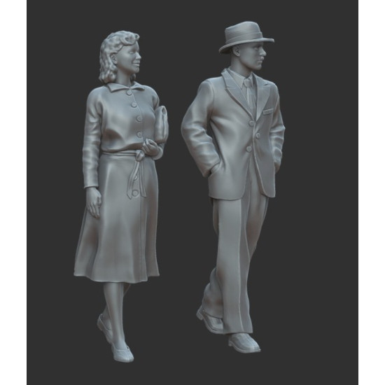 White Stork Miniatures F72059 1/72 Rendez-vous Resin Unassembled Unpainted