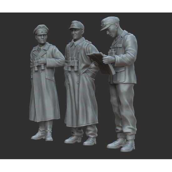 White Stork Miniatures F72062 1/72 Dak Command Resin Unassembled Unpainted Kit