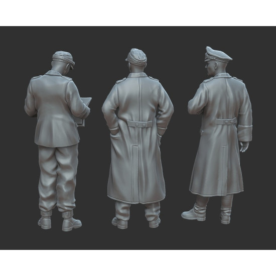 White Stork Miniatures F72062 1/72 Dak Command Resin Unassembled Unpainted Kit