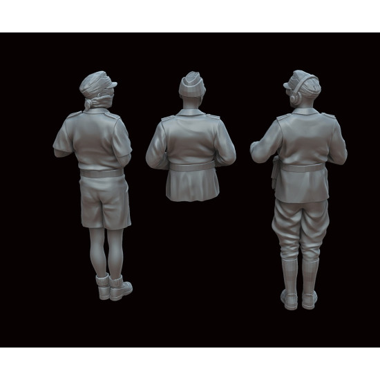 White Stork Miniatures F72065 1/72 Dak Tankers Ww2 Resin Unassembled Unpainted