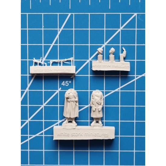 White Stork Miniatures F72067 1/72 Hungarians On The Eastern Front Resin Unassembled Unpainted