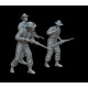 White Stork Miniatures F72068 1/72 Pacific War Australian Soldiers Resin Unassembled Unpainted
