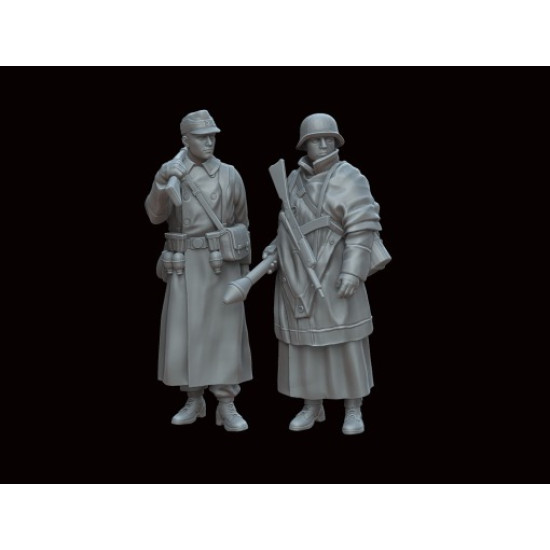 White Stork Miniatures F72069 1/72 Berlin April 1945 German Infantry Resin Unassembled Unpainted