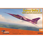 Dora Wings 48064 1/48 Fairey Delta 2 British Supersonic Research Aircraft Model Length 327mm Wingspan 170mm