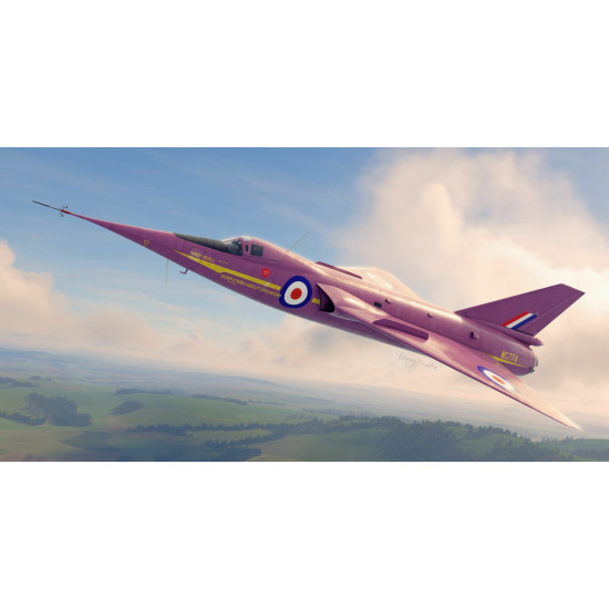 Dora Wings 48064 1/48 Fairey Delta 2 British Supersonic Research Aircraft Model Length 327mm Wingspan 170mm
