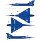 Dora Wings 48064 1/48 Fairey Delta 2 British Supersonic Research Aircraft Model Length 327mm Wingspan 170mm