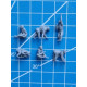 White Stork Miniatures F72076 1/72 Monkeys Resin Unassembled Unpainted Kit