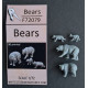 White Stork Miniatures F72079 1/72 Bears Resin Unassembled Unpainted Kit