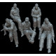White Stork Miniatures F72081 1/72 Sd.kfz 251 Crew Spring 1945 Resin Unassembled Unpainted Kit