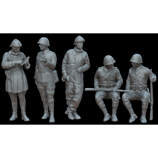 White Stork Miniatures F72089 1/72 Polish Army September 1939 Ww2 Resin Unassembled Unpainted