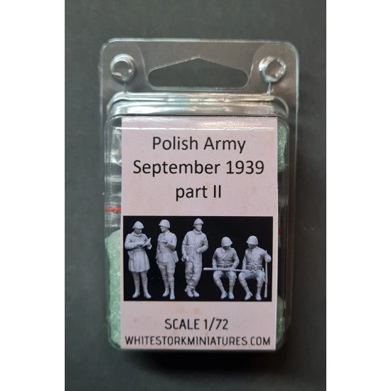 White Stork Miniatures F72089 1/72 Polish Army September 1939 Ww2 Resin Unassembled Unpainted