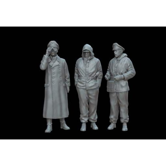 White Stork Miniatures F72098 1/72 German Soldiers Kharkov 1943 Ww2 Resin Unassembled Unpainted
