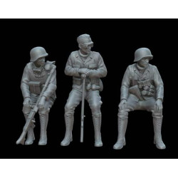 White Stork Miniatures F72099 1/72 Dak Soldiers Part 3 Ww2 Resin Unassembled Unpainted