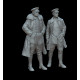 White Stork Miniatures F72102 1/72 Wwi German Pilots Resin Unassembled Unpainted