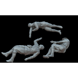 White Stork Miniatures F72106 1/72 Wwii Soviet Soldiers After Battle Resin Unassembled Unpainted