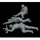 White Stork Miniatures F72107 1/72 Wwii After Battle German Soldiers Resin Unassembled Unpainted