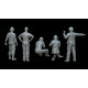 White Stork Miniatures F72109 1/72 Pacific War U.s.m.c. Soldiers Resin Unassembled Unpainted