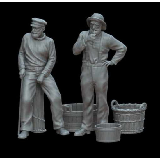 White Stork Miniatures F72110 1/72 The Sea Wolves Resin Unassembled Unpainted