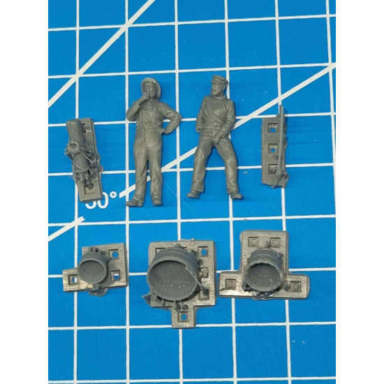 White Stork Miniatures F72110 1/72 The Sea Wolves Resin Unassembled Unpainted