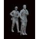 White Stork Miniatures F72111 1/72 Karelia 1941 Finnish Soldier And Russian Prisoner Resin Unassembled Unpainted
