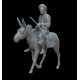 White Stork Miniatures F72114 1/72 Arab On A Donkey Resin Unassembled Unpainted