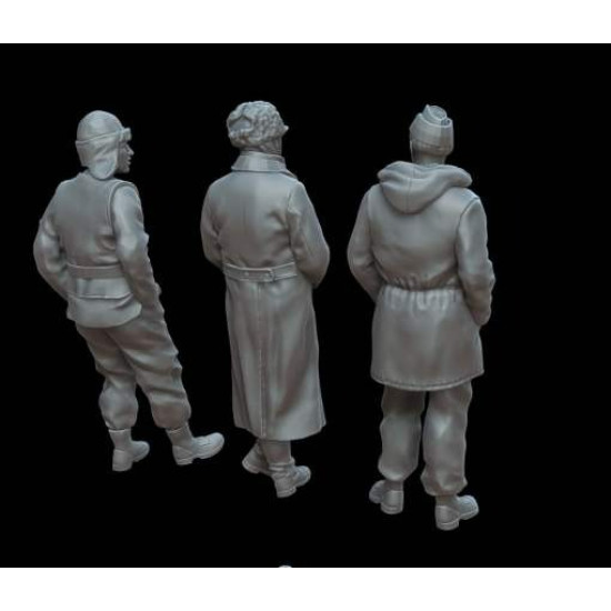 White Stork Miniatures F72116 1/72 Eastern Front 1942/43 Finnish Volunteers Resin Unassembled Unpainted
