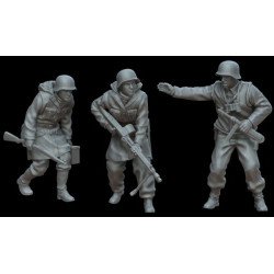 White Stork Miniatures F72121 1/72 German Soldiers Donetsk Campaign Resin Unassembled Unpainted