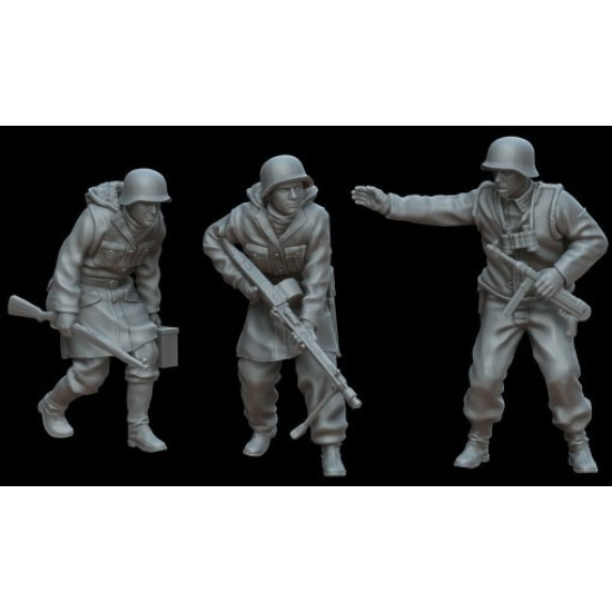 White Stork Miniatures F72121 1/72 German Soldiers Donetsk Campaign Resin Unassembled Unpainted