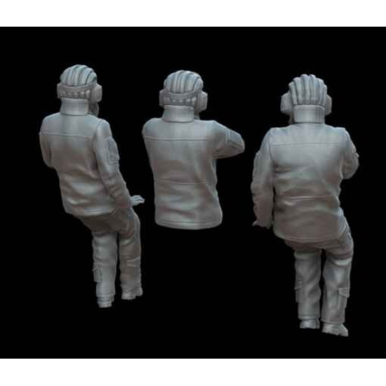 White Stork Miniatures F72123 1/72 Modern Ukrainian Tankers Resin Unassembled Unpainted