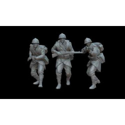 White Stork Miniatures F72122 1/72 French Infantry 1940 Resin Unassembled Unpainted