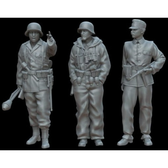 White Stork Miniatures F72130 1/72 German Soldiers Siege Of Budapest 1944/45 Resin Unassembled Unpainted
