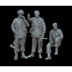 Wwhite Stork Miniatures F72136 1/72 British Paratroopers Arnhem 1944 Resin Unassembled Unpainted Kit