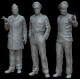 White Stork Miniatures F72140 1/72 U-boat Crew Resin Unassembled Unpainted Kit