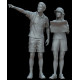 White Stork Miniatures F72141 1/72 The Tourists Resin Unassembled Unpainted Kit