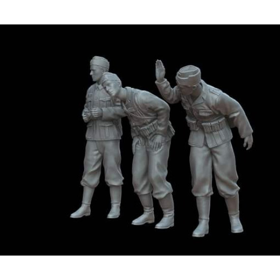 White Stork Miniatures F72143 1/72 Inspection German Soldiers 1939-1941 Resin Unassembled Unpainted