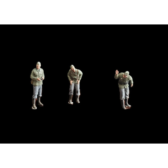 White Stork Miniatures F72143 1/72 Inspection German Soldiers 1939-1941 Resin Unassembled Unpainted