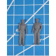 White Stork Miniatures F72147 1/72 U.s.navy Pilots Early War Resin Unassembled Unpainted